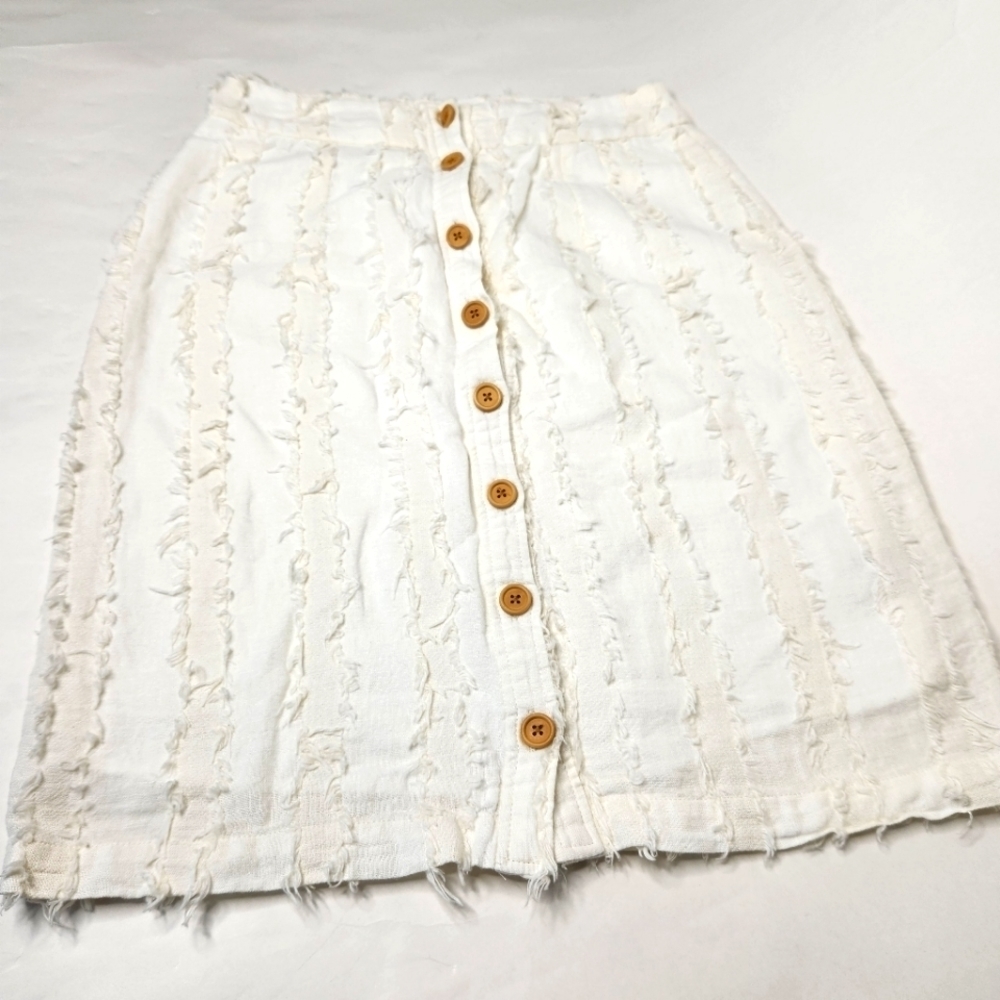 Movint Women's Size Small Linen Blend Skirt